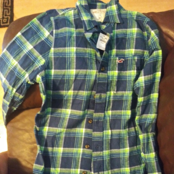 Mens American Eagle Flannel Shirt 
